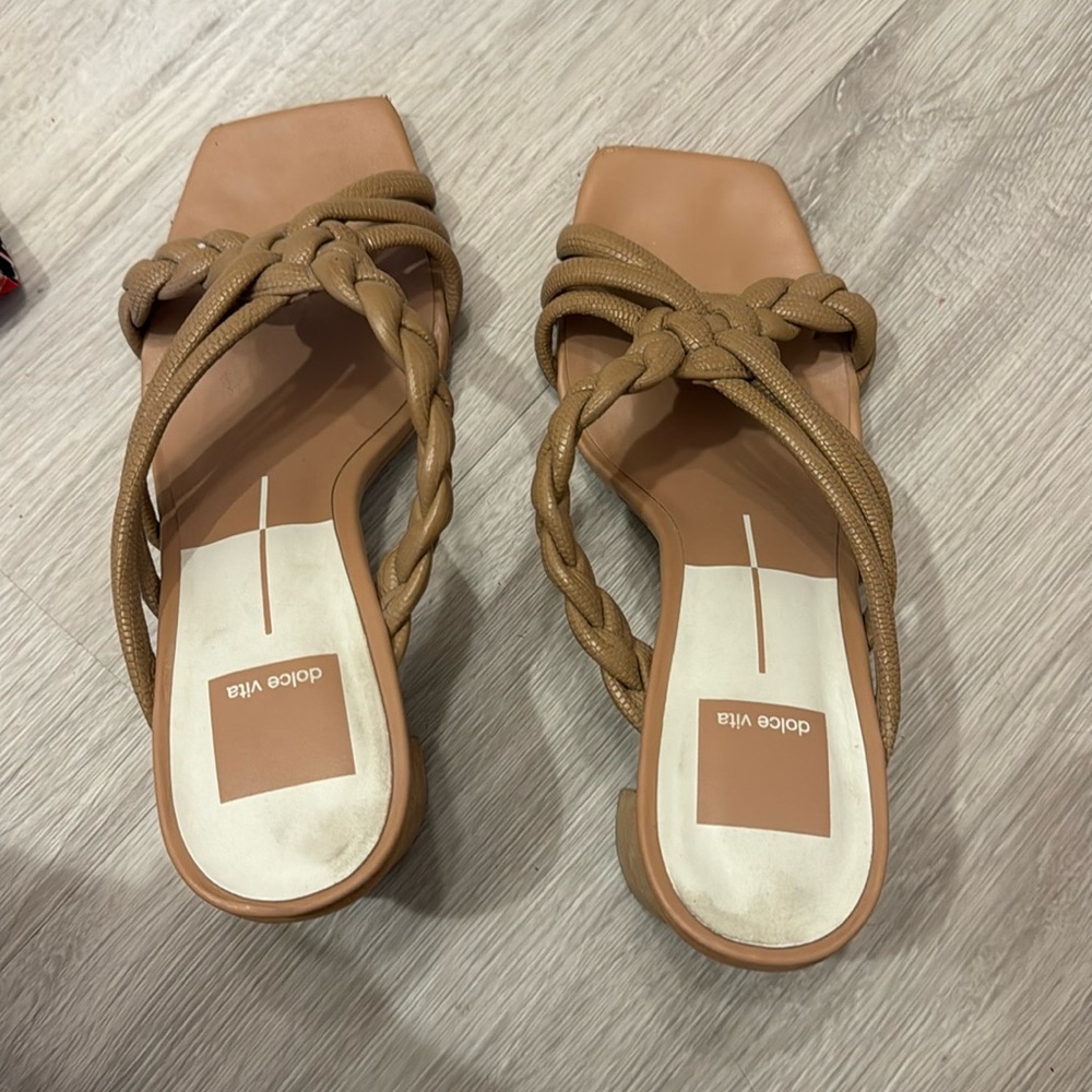 Dolce Vita braided heels